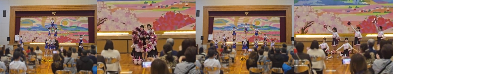 中高チアリーディング部「桜ケ丘ハイツ 秋まつり」出演